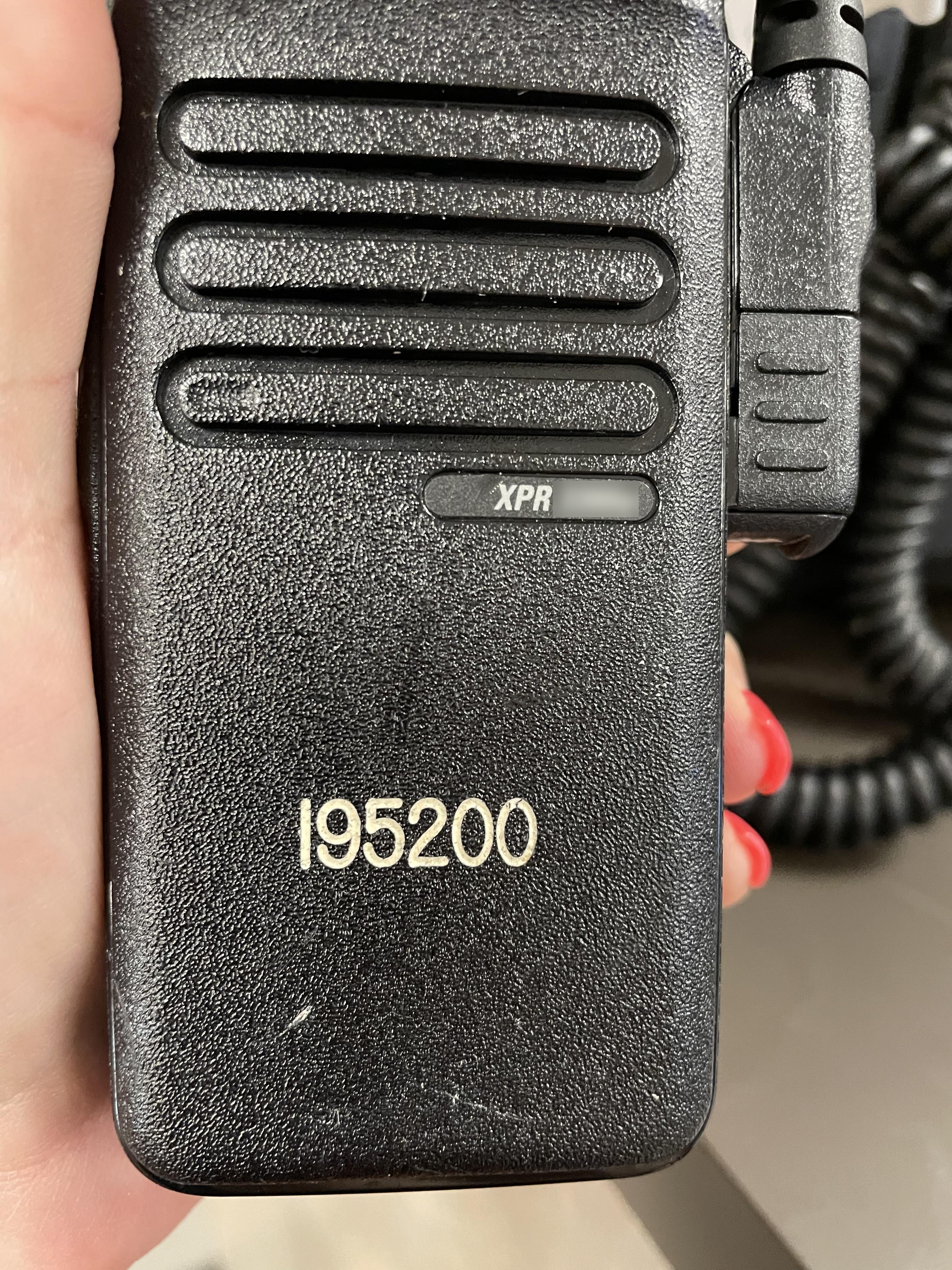 2021 MOTOROLA XPR3300E