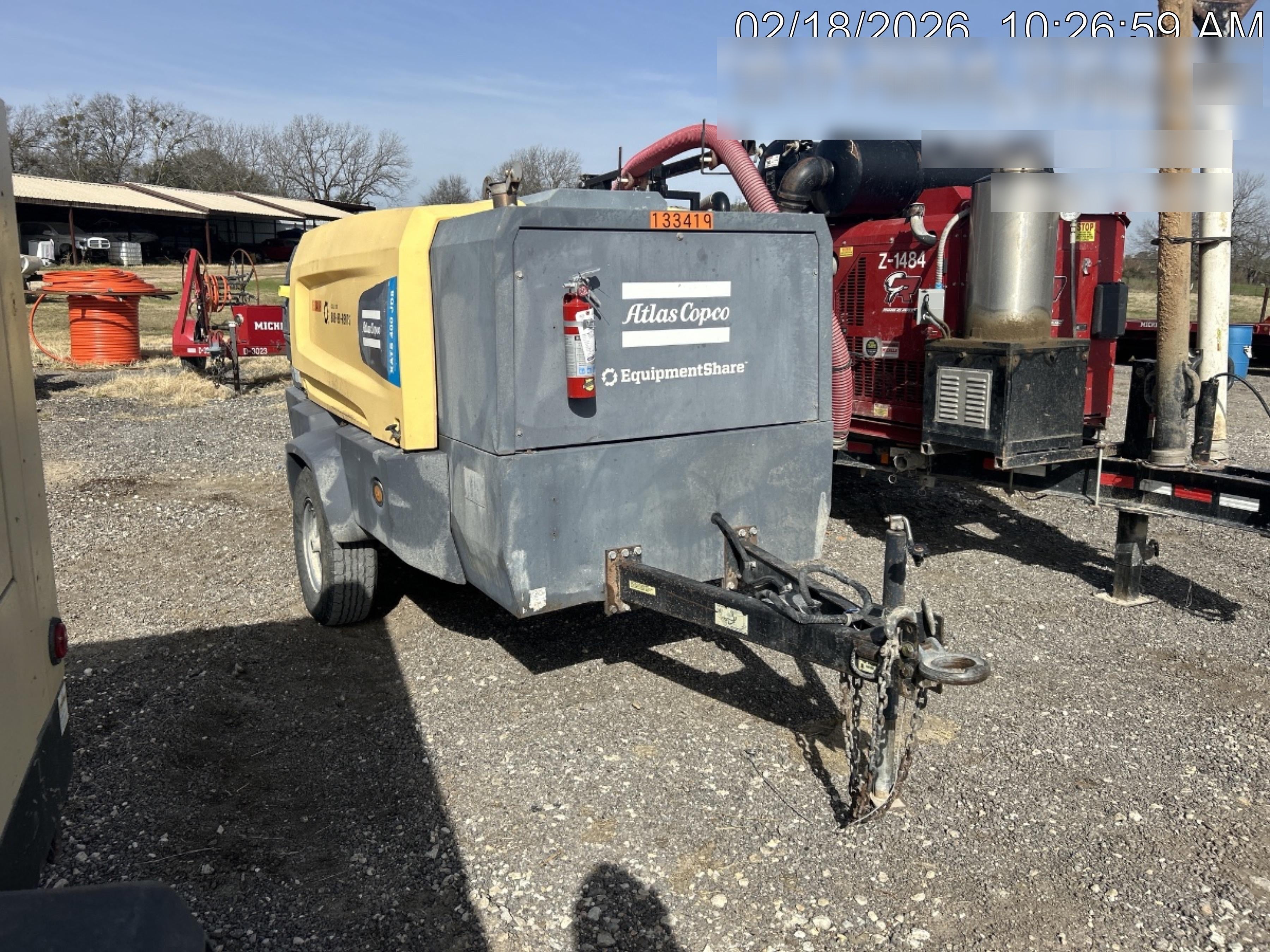 2020 ATLAS COPCO XATS 400 PFF