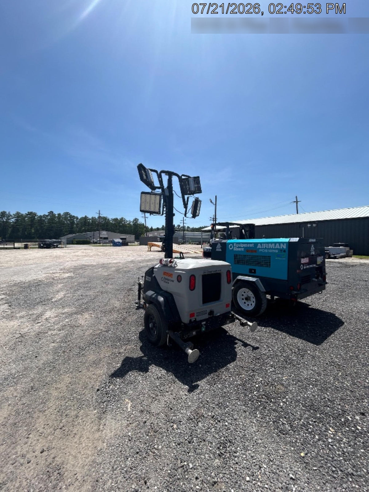 2024 Wacker Neuson LTT4 Diesel, Kohler KDW702, Deep Sea Controller, Auto Start, LED 320W, Bypass Outlet, T3