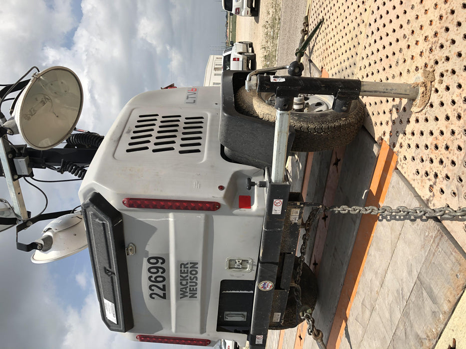 2019 Wacker Neuson LTV6L-MH Wacker Neuson LTV6L Mobile Light Tower w/Fuel Level Sensor Installed