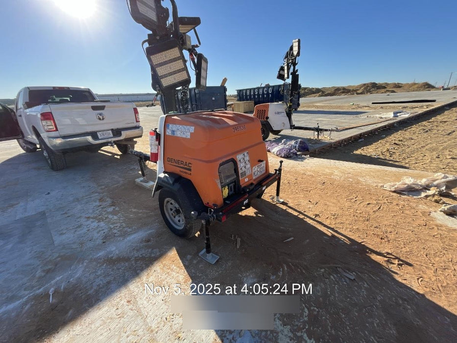 2024 Generac MLT2 Diesel, Flex Switch 120V Input, Powerzone Controller, 
(4) 320W LED Lights, 4kW Generator, 39.9 Gal Fuel Tank, 2" Ball, T3