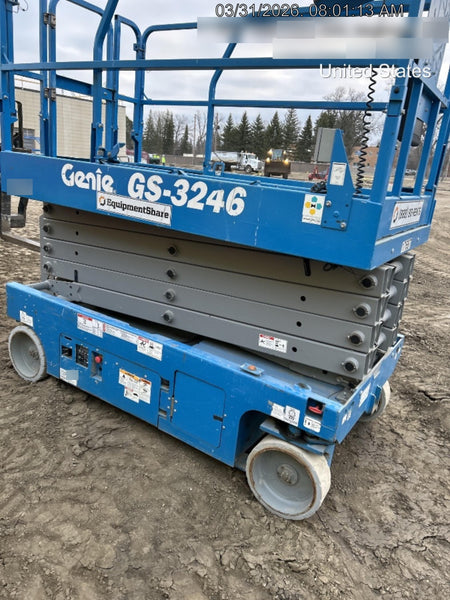 2018 Genie GS-3246 GS-3246 w/Folding rails, Full height swing gate