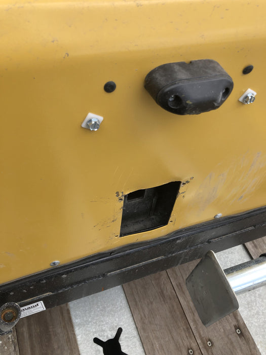 2021 Allmand NLV3GR (4) LED Light Fixture 350W, 23' Vertical Mast, 3kW Prime, Towable, Deep Sea L401, Leveling Jacks, Yanmar T4F 5.8hp