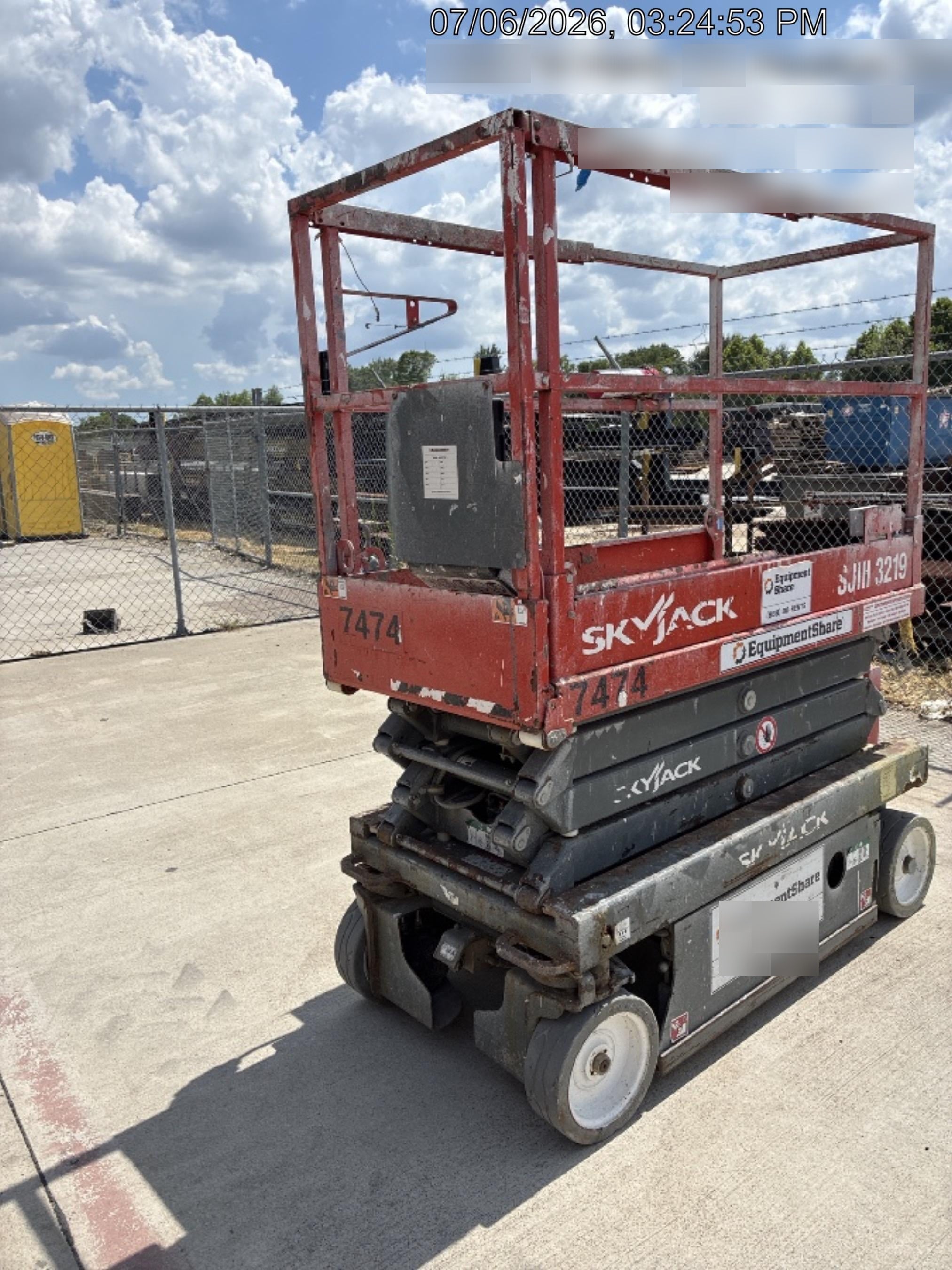 2018 SKYJACK SJIII-3219