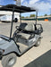 2022 Club Car CA100E Canopy, Fold down Windshield, Beacon, Back up Alarm, All-Trail Trials, HD 8 V Batteries, Trailer Hitch and Ball