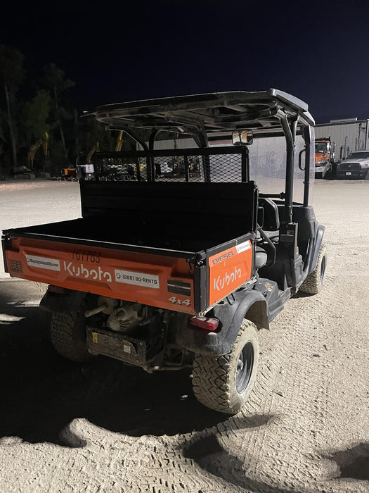 2021 Kubota RTV-X1140W-H Plastic Canopy, Windshield Acrylic Clear, LED Strobe Light, Wire Harness Kit, Back up Alarm
