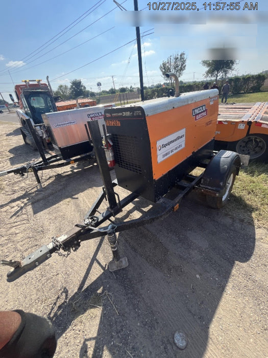 2021 Lincoln Electric Vantage 322 Vantage 322 Ready Pak 3 w/ Decals, ORANGE (includes trailer, cable rack, fender light kit) NO Telematics