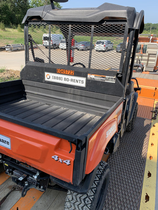 2019 Kubota RTV-XG850WL-H 4wd Utility Cart, Gas, 2 Seat, LED Strobe, Windshield Tempered Glass, Plastic Canopy, Wire Harness Kit, Backup Alarm