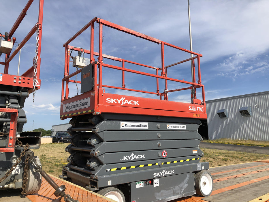 2018 Skyjack SJIII-4740 Standard Rental Specs