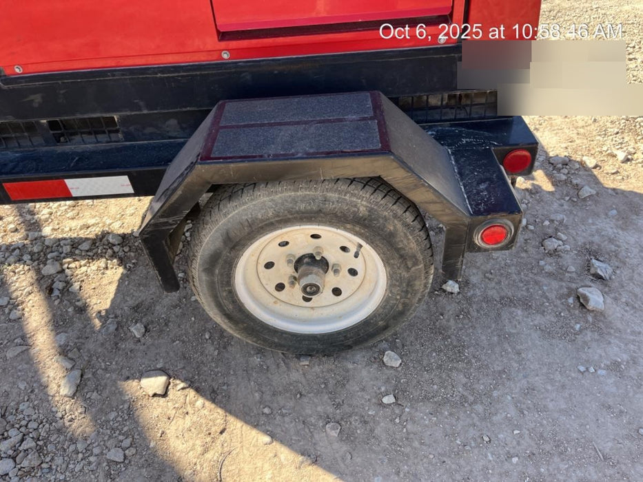 2023 Shindaiwa DGW400MDL Kubota D902 Engine, 23 HP, Dual Op Welder, Wire, Arc, Droop Stick, Tig, and CC Stick Functionality, Simulphase, 3 Phase and 1 Phase Gen Output, Single Axle NB Trlr, Slr Trckl Chrg 12V 12W, Fire Ext