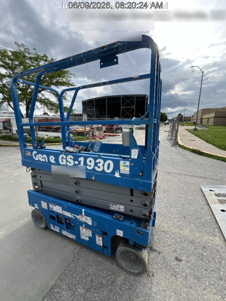 2018 Genie GS-1930 Genie GS-1930 w/Fixed Rail, Chain Entry