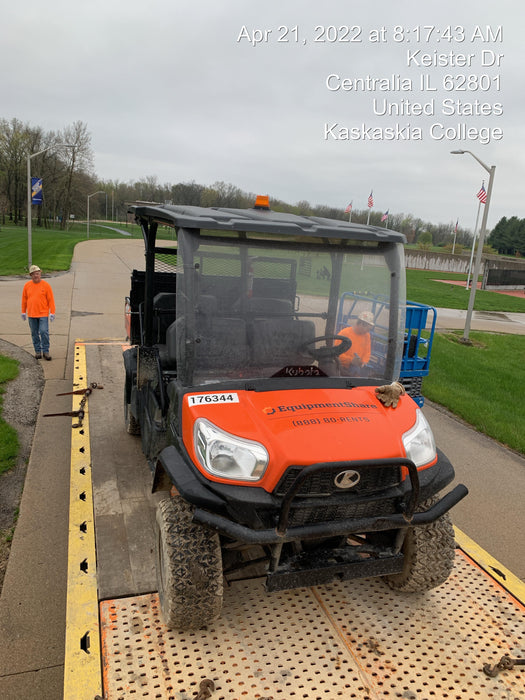 2022 Kubota RTV-X1140W-H Plastic Canopy, Windshield Acrylic Clear, LED Strobe Light, Wire Harness Kit, Back up Alarm