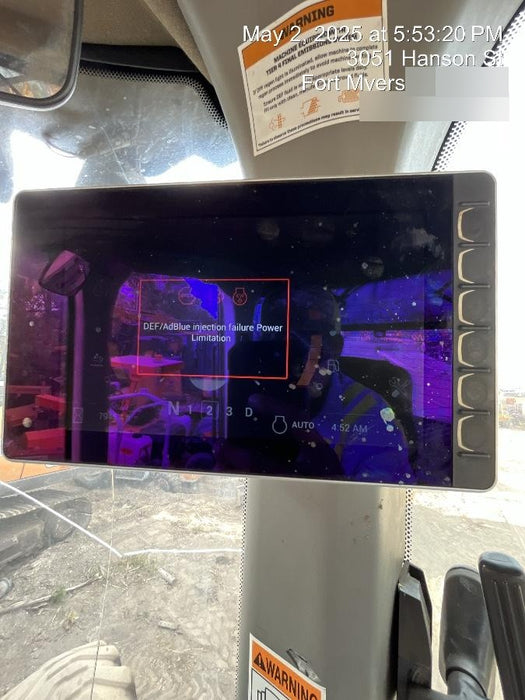 2018 Case 621G CLOSED CAB, 1 FUNCTION, JRB 416 STYLE HYD COUPLER