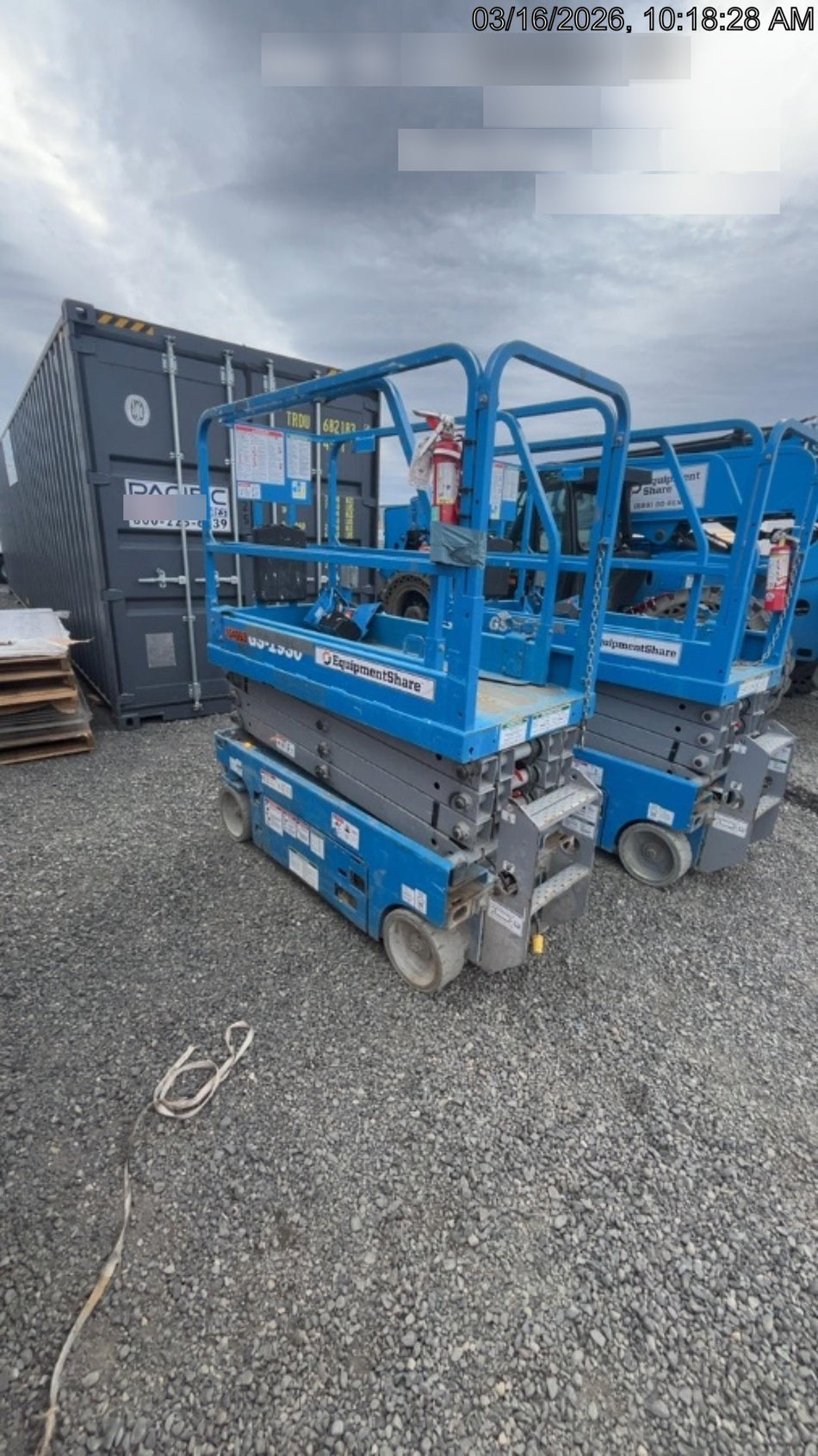 2020 Genie GS-1930 Standard Machine, 800W Inverter