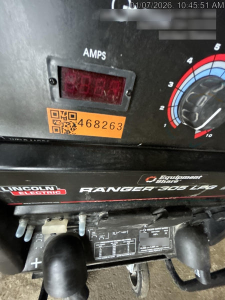 2024 LINCOLN ELECTRIC Ranger 305 LPG