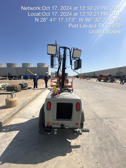 2024 Wacker Neuson LTT4 Diesel, Kohler KDW702, Deep Sea Controller, Auto Start, LED 320W, Bypass Outlet, T3