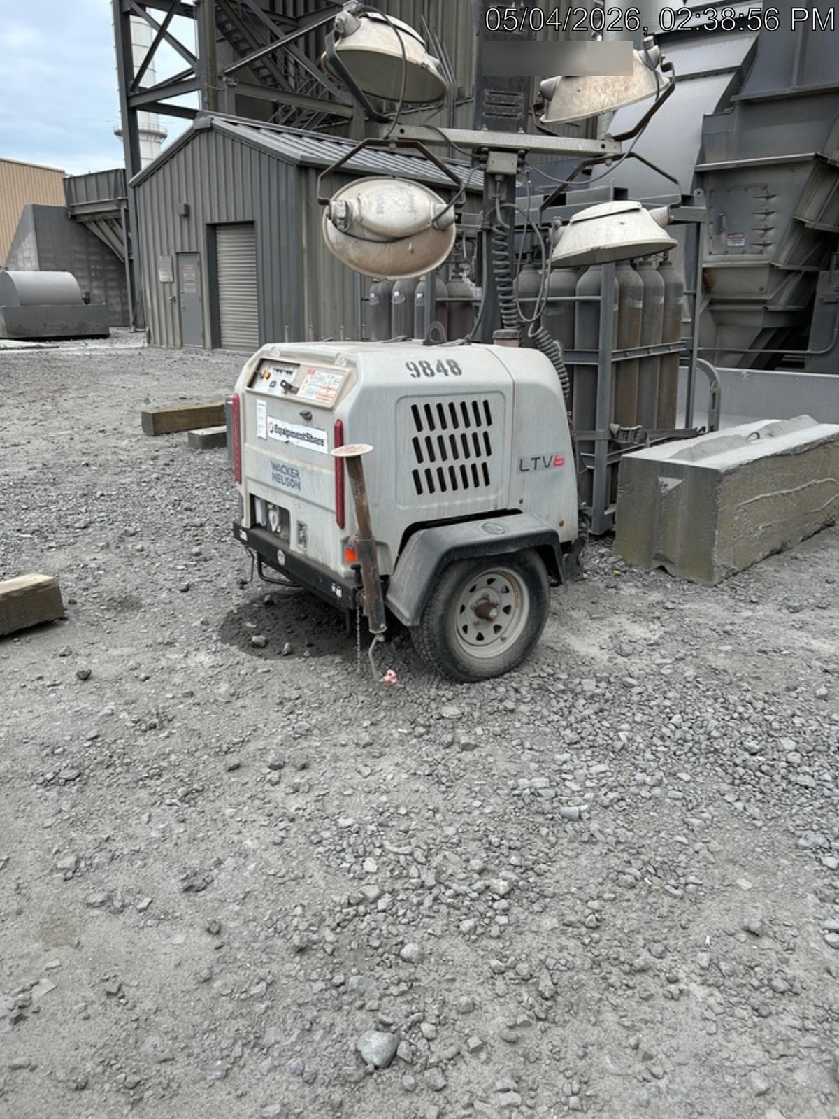 Wacker Neuson LTV6K-MH Wacker Neuson LTV6K Towable Light Tower