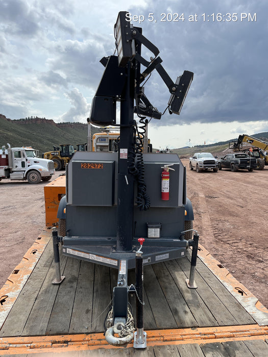 2022 Wacker Neuson LTW20Z1 Isuzu Dsl. Engine, 23' Mast, (4) 300W LED Lights, CWK, Programmable Dawn to Dusk, 360 Deg. Rotation, 57 Gal. Tank, Trailer Mounted