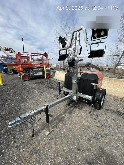 2024 Wanco WLTT-4MM4K Diesel, Deep Sea Controller, Shore Power Plug, Auto Start, (4) 350W LED Floodlights, 4kW Generator, 60 Gal Fuel Tank, 2" Ball, T3