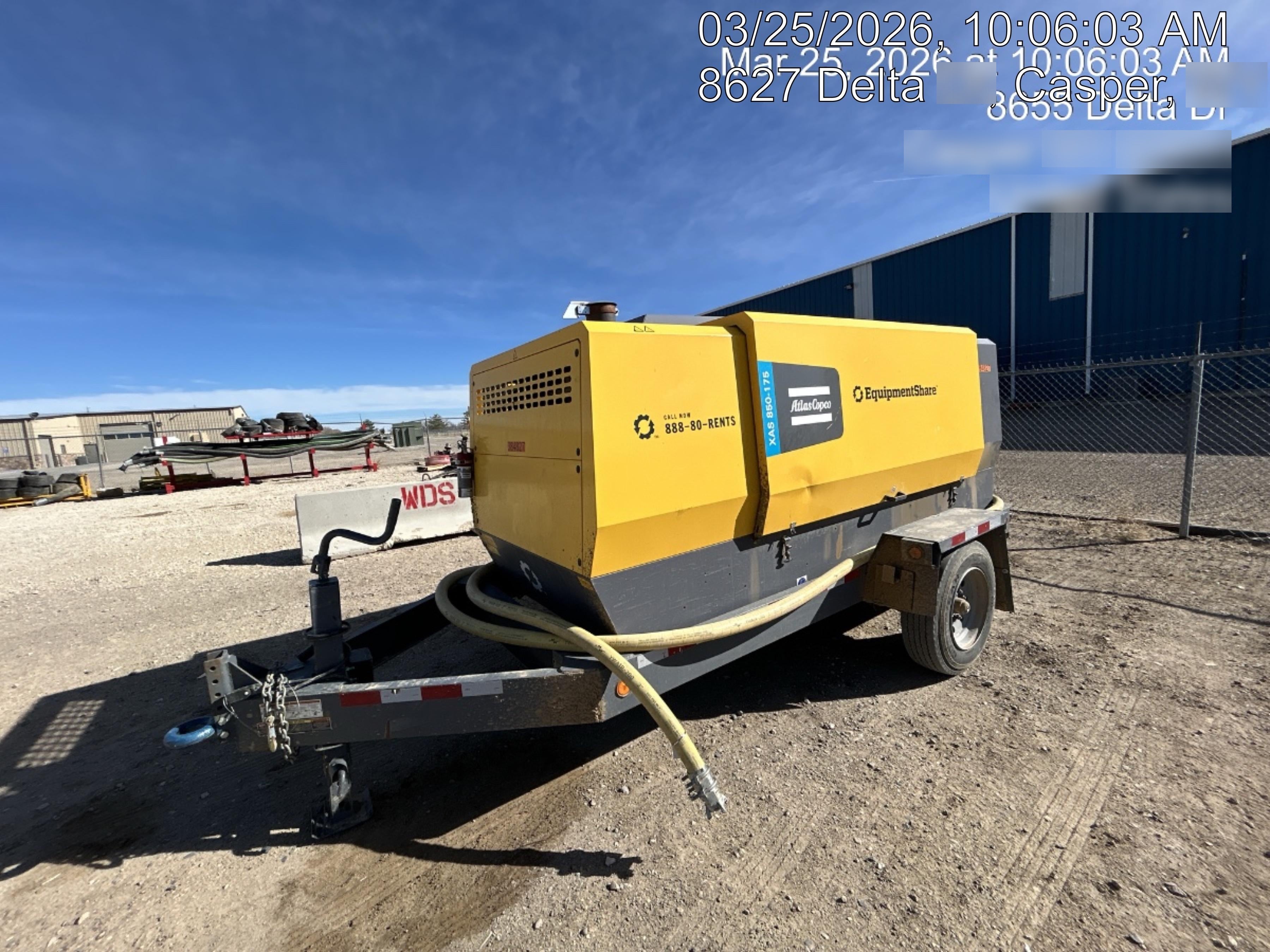 2024 ATLAS COPCO XAS 850