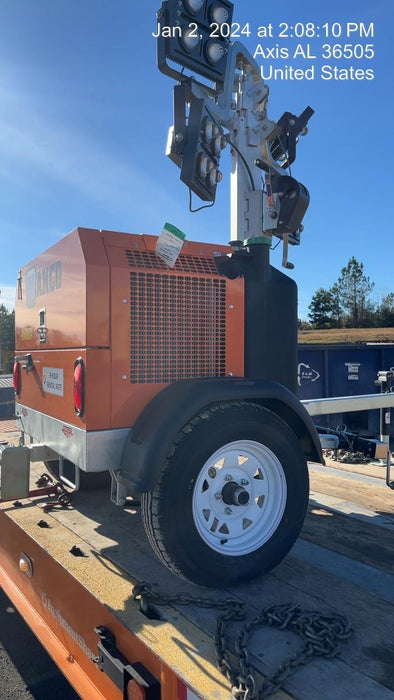 2023 Wanco WLTT-4MM4K Diesel, Deep Sea Controller, Shore Power Plug, Auto Start, (4) 350W LED Floodlights, 4kW Generator, 60 Gal Fuel Tank, 2" Ball, T3