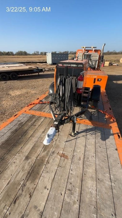 2021 Lincoln Electric Vantage 322 Vantage 322 Ready Pak 3 w/ Decals, ORANGE (includes trailer, cable rack, fender light kit) NO Telematics