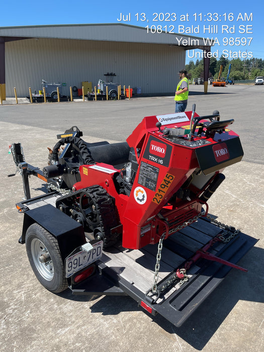 2022 TORO TRX-16