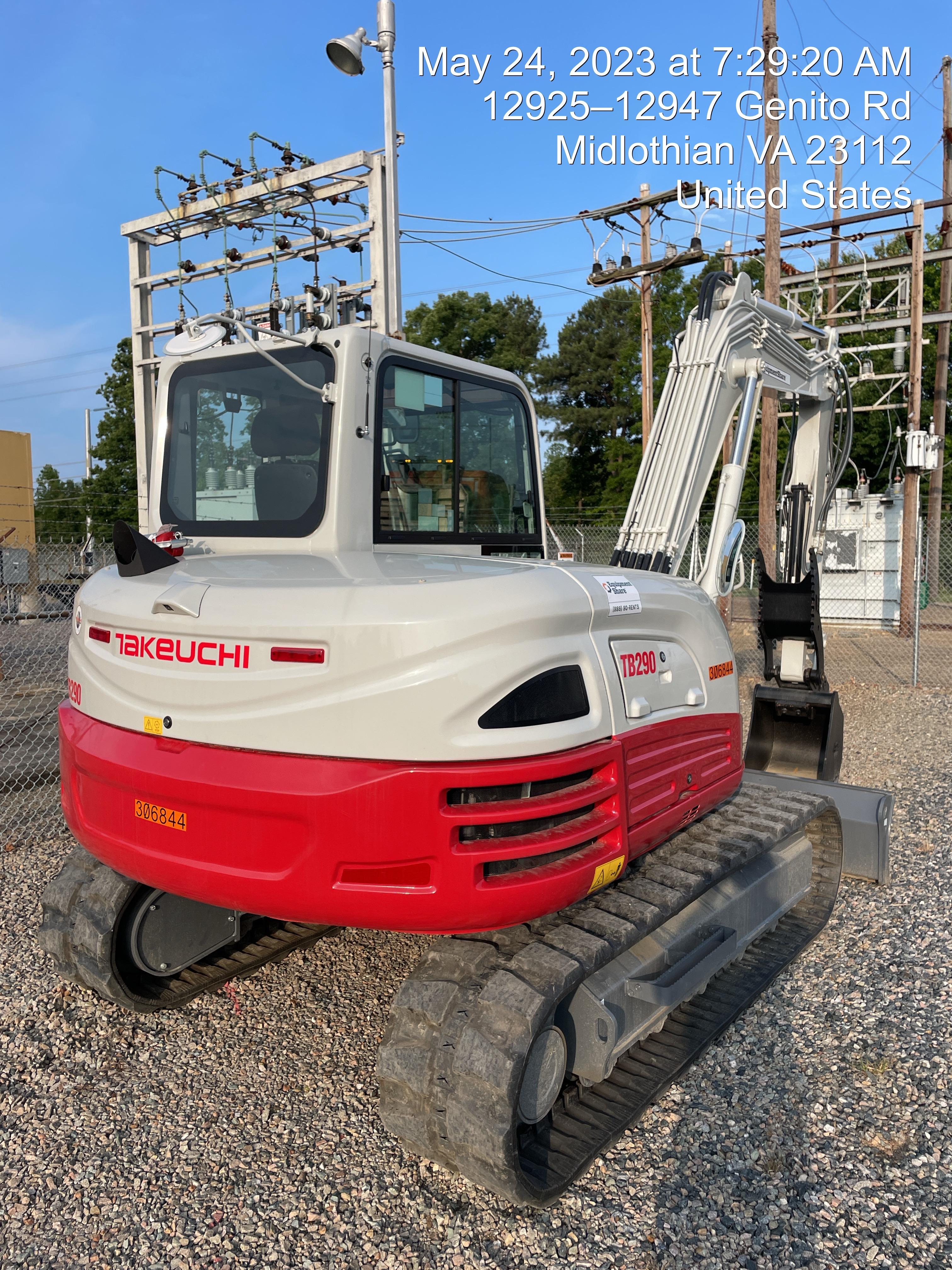 2023 TAKEUCHI TB290-CR