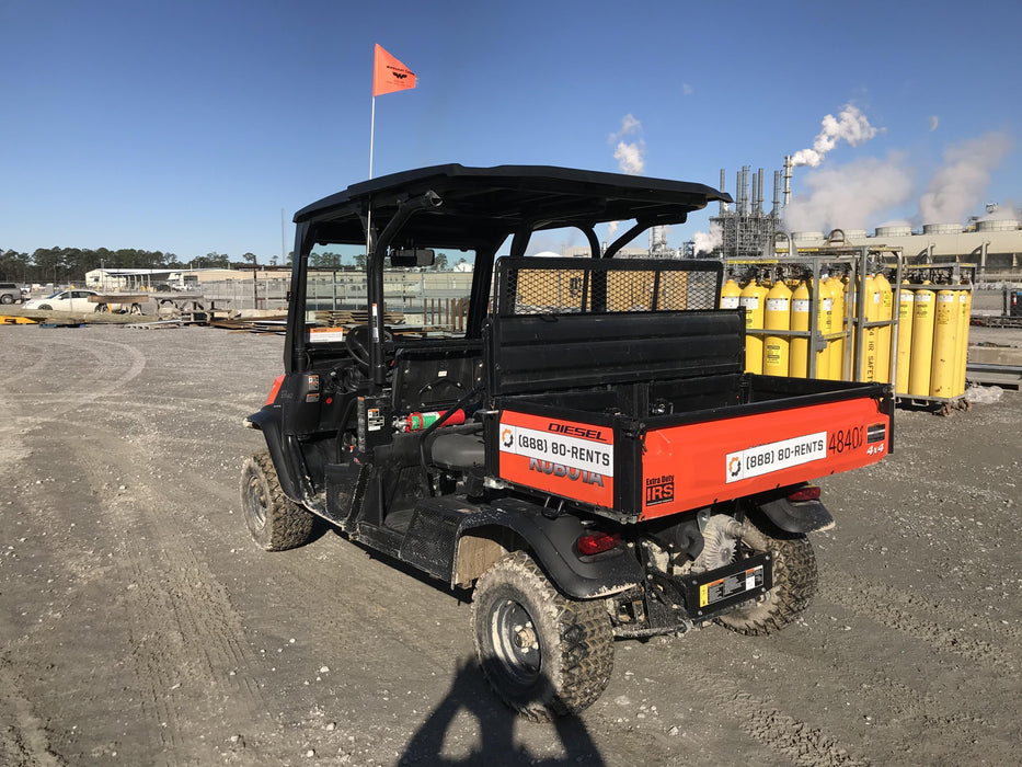 2019 Kubota RTV-X1140W-H 4WD, LED Strobe, Windshield Tempered Glass, Plastic Canopy, Wire Harness Kit, Backup Alarm
