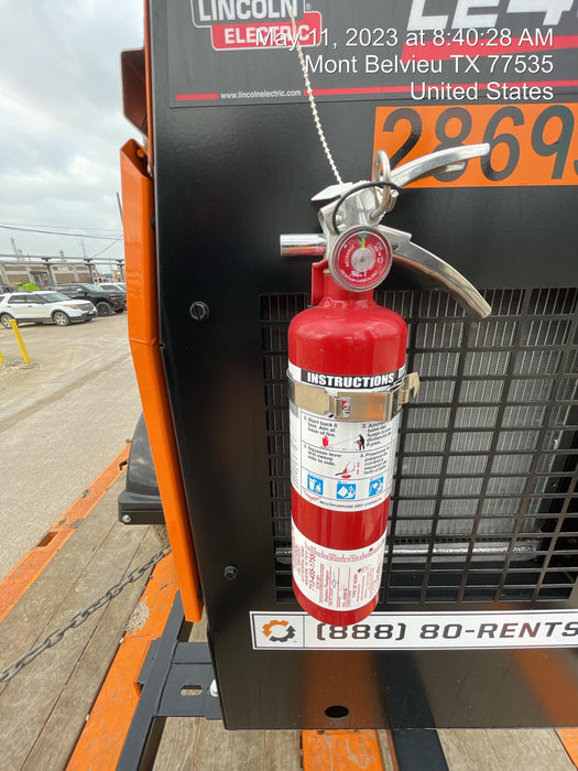 2022 Lincoln Electric LE400 Kubota V1505, Trlr, Cable Rack, Light Kit, ES Decals, T3