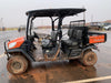 2022 Kubota RTV-X1140W-H Plastic Canopy, Windshield Acrylic Clear, LED Strobe Light, Wire Harness Kit, Back up Alarm