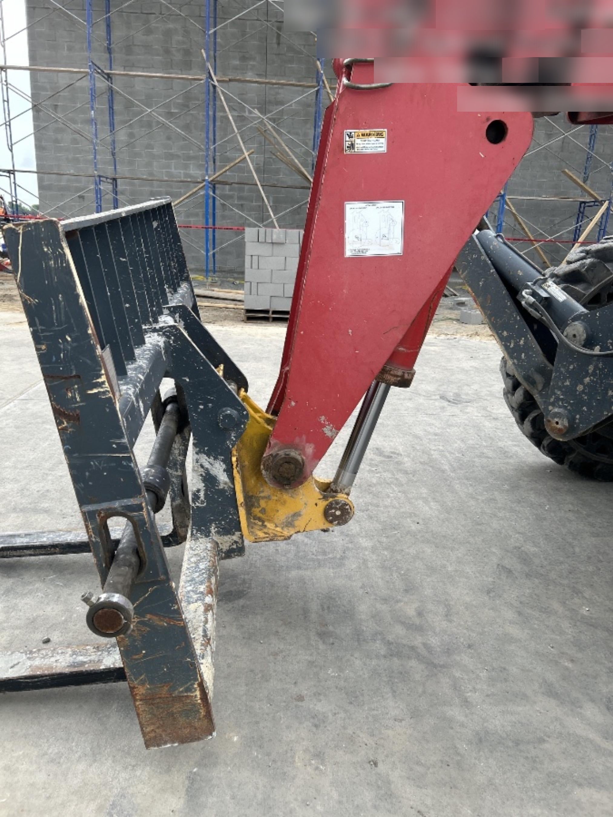 2018 Manitou MTA10055 MTA10055 - Canopy, Worklights, Beacon, 66" Carriage, 60" Forks, Solid Tires, Aux Hydraulics
