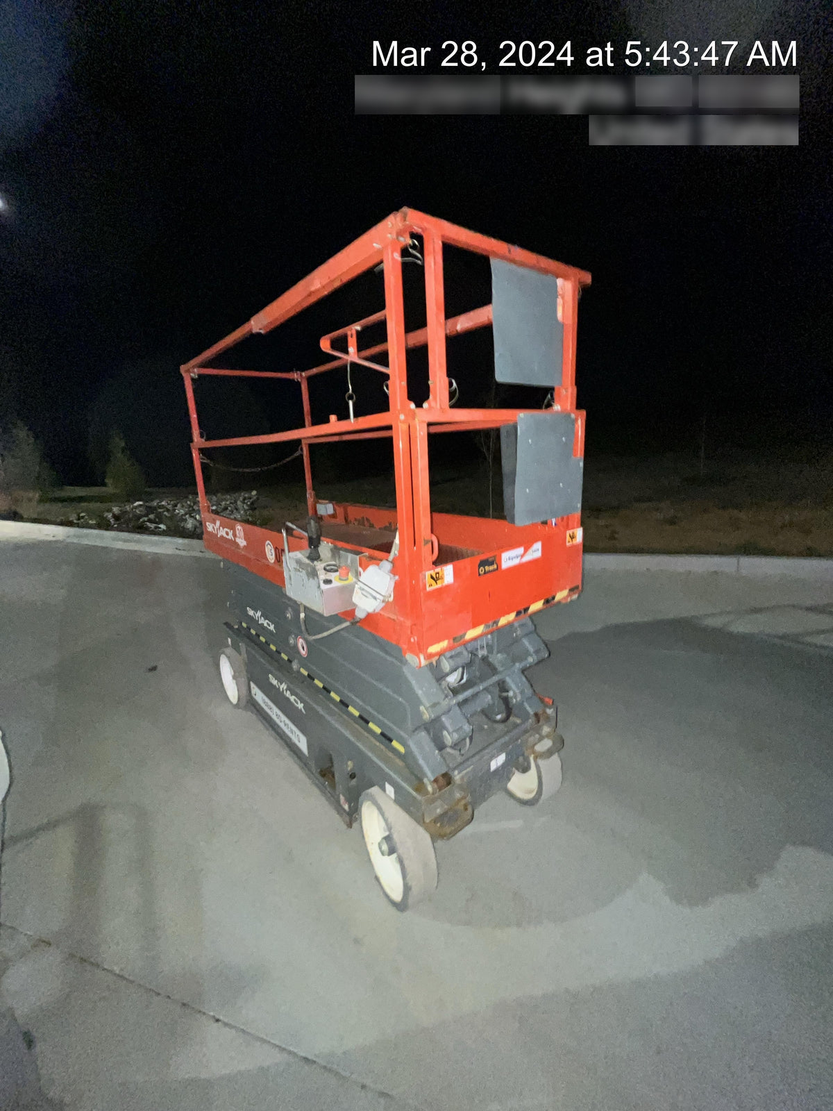 2015 SKYJACK SJIII-3226