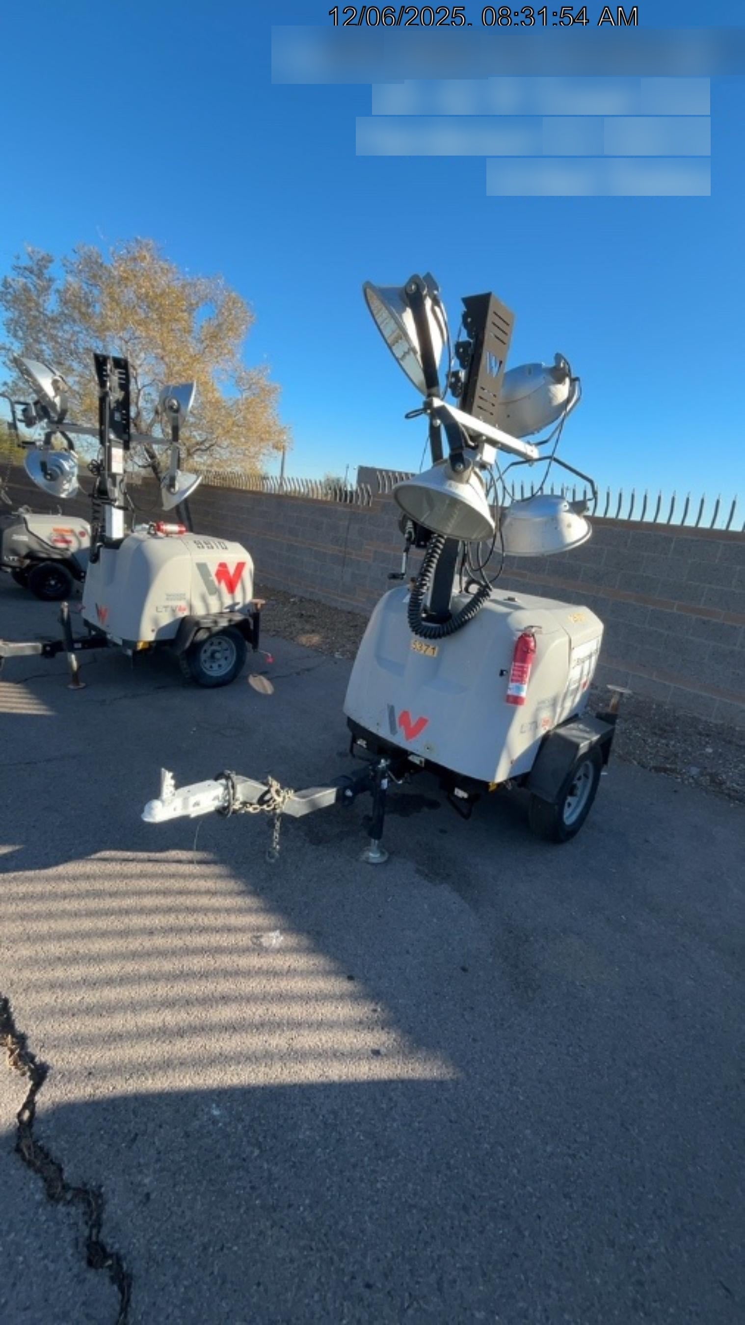 2019 Wacker Neuson LTV6L-MH Standard Options, ES Track Hardware, Fuel Level Sensor
