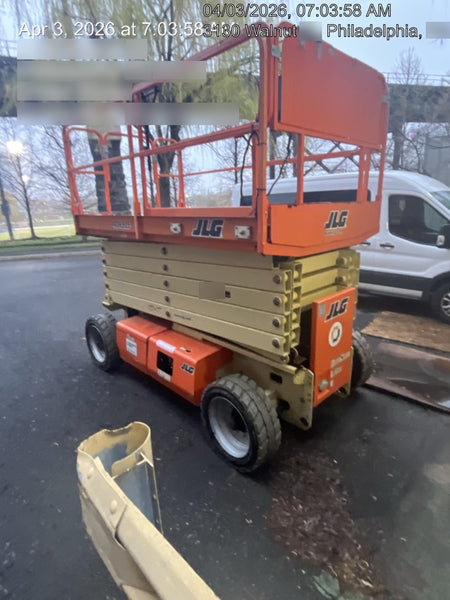 2019 JLG 4069LE Solid Non Marking Tires, Rotating Beacon