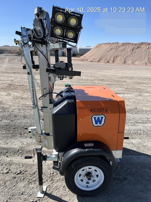 2024 Wanco WLTT-4MM4K Diesel, Deep Sea Controller, Shore Power Plug, Auto Start, (4) 350W LED Floodlights, 4kW Generator, 60 Gal Fuel Tank, 2" Ball, T3