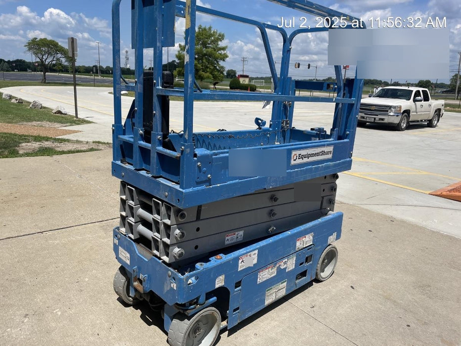 2020 Genie GS-1930 Solid Non Marking Tires, Beacon, Folding rails with half height swing gate