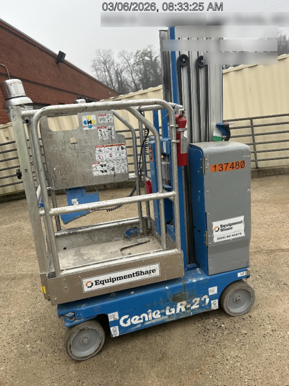 2021 GENIE GR-20
