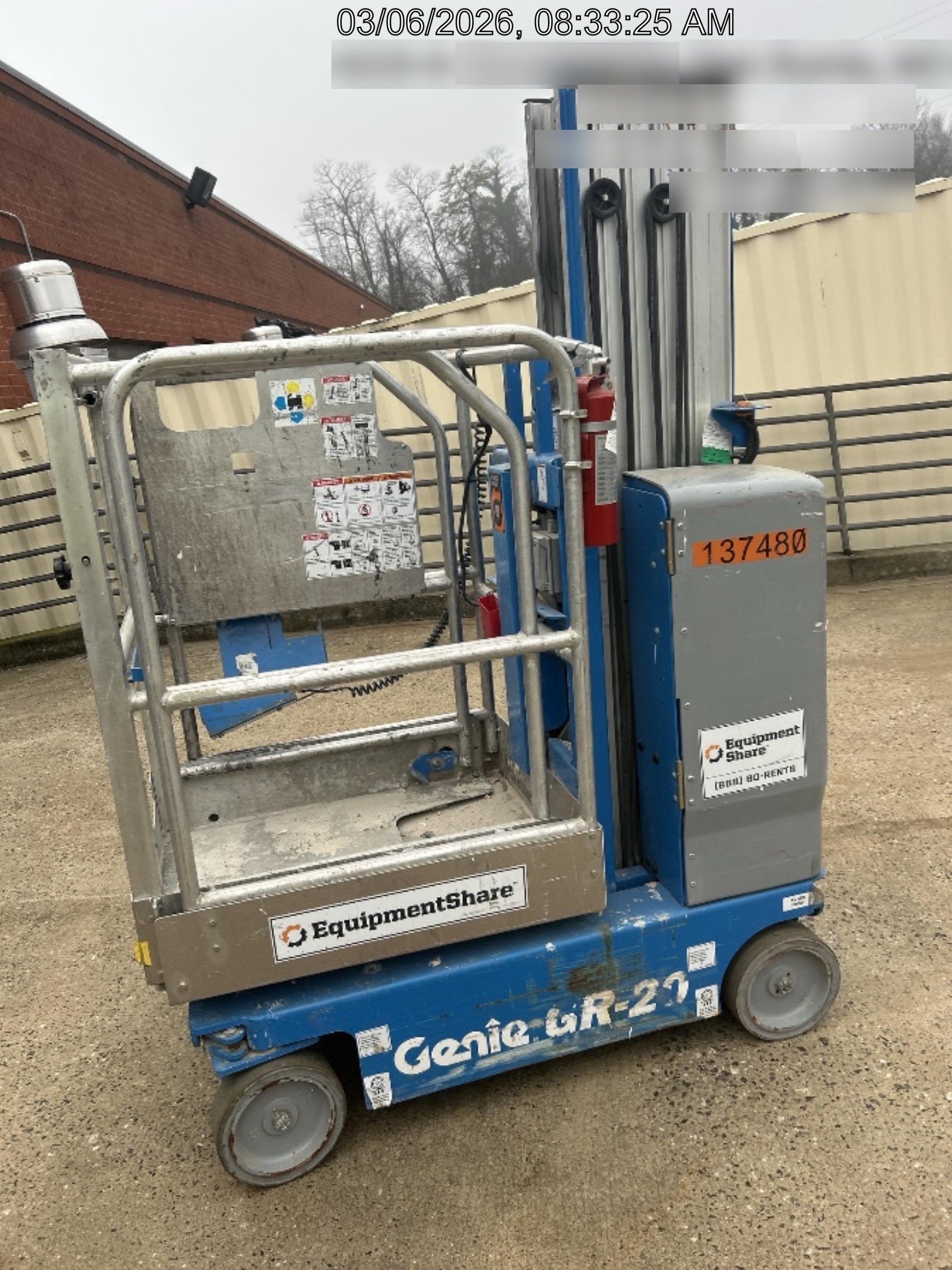 2021 GENIE GR-20