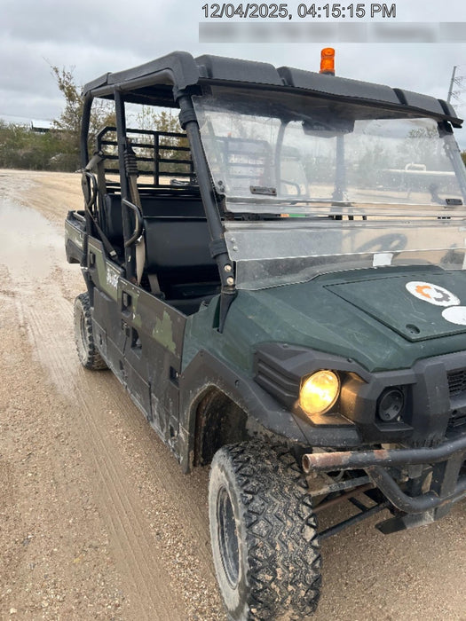 Kawasaki Mule PRO-DXT Movement Alarm, Beacon, Hard Top, ES Track Hardware