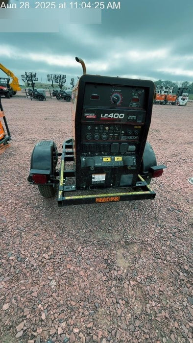 2022 Lincoln Electric LE400 Kubota V1505, Trlr, Cable Rack, Light Kit, ES Decals, T3