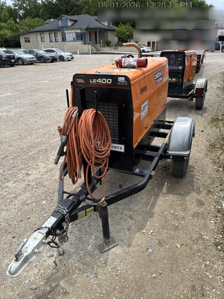 2022 Lincoln Electric LE400 Kubota V1505, Trlr, Cable Rack, Light Kit, ES Decals, T3