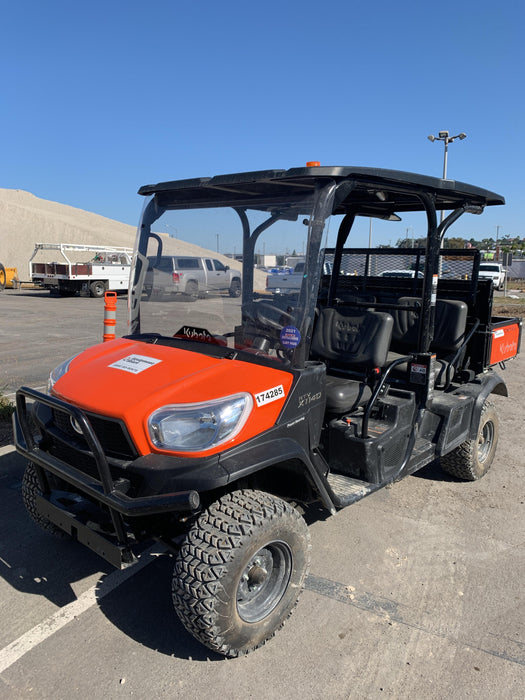 2021 Kubota RTV-X1140W-H Plastic Canopy, Windshield Acrylic Clear, LED Strobe Light, Wire Harness Kit, Back up Alarm
