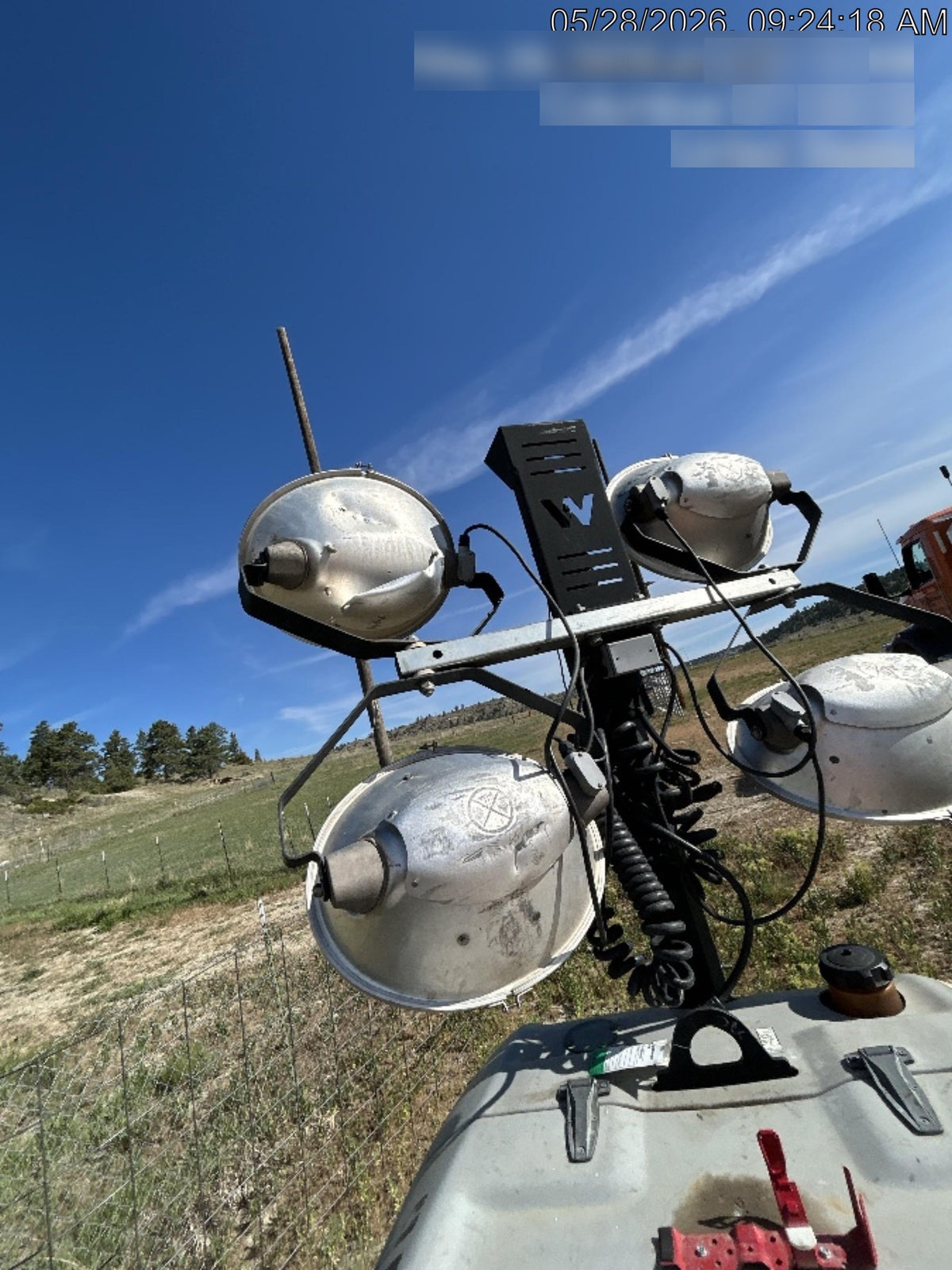 Wacker Neuson LTV6K-MH Wacker Neuson LTV6K Towable Light Tower