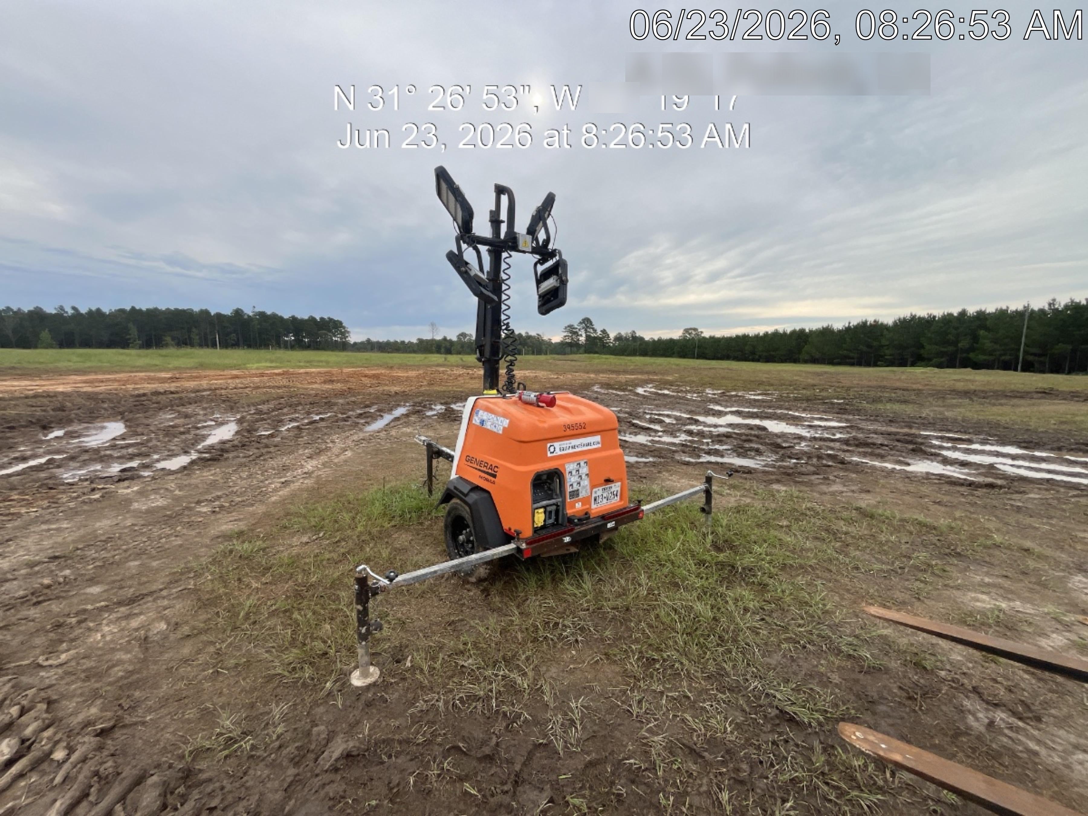 2024 Generac MLT2 Diesel, Flex Switch 120V Input, Powerzone Controller, 
(4) 320W LED Lights, 4kW Generator, 39.9 Gal Fuel Tank, 2" Ball, T3