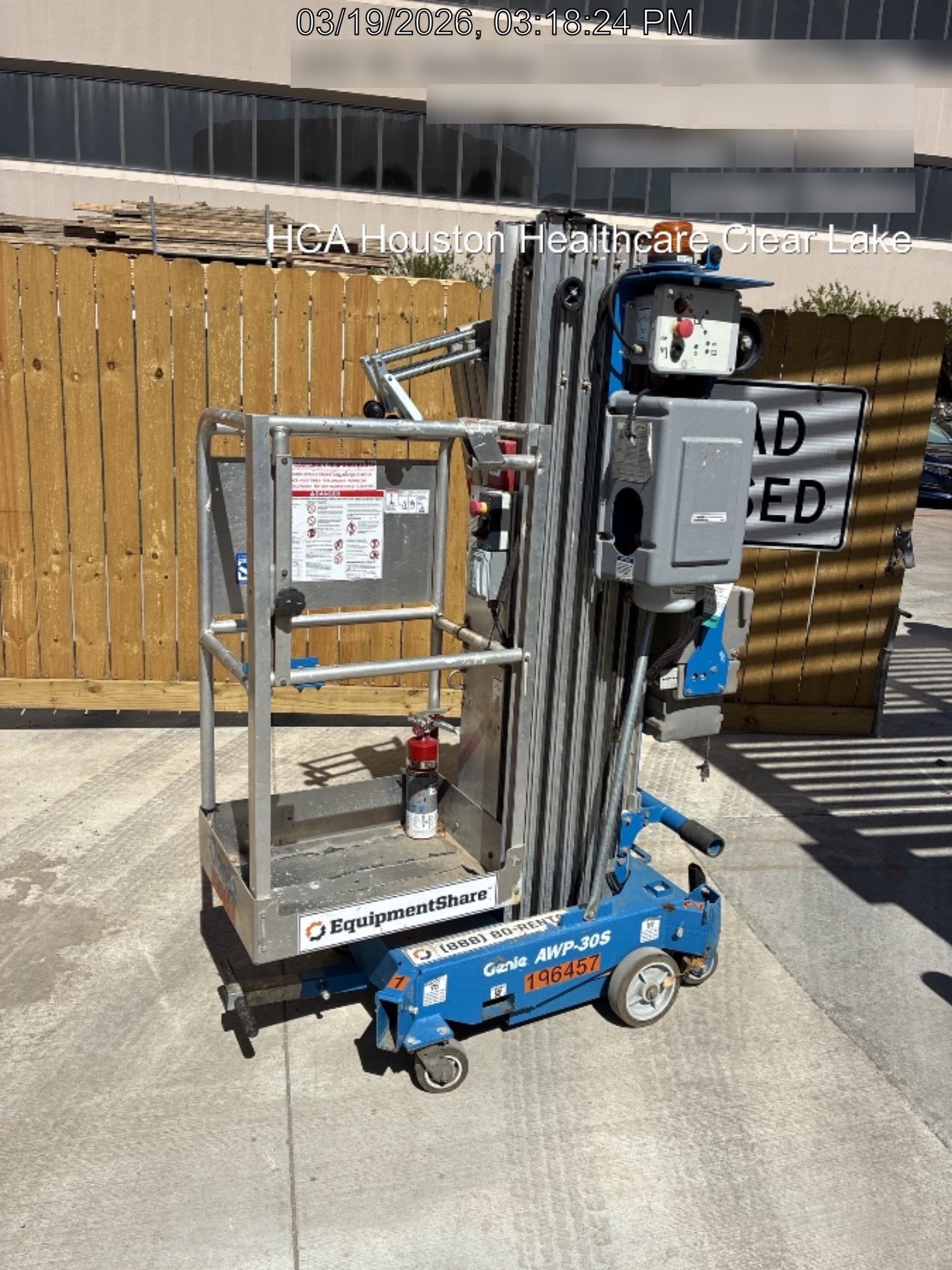2021 GENIE AWP-30S DC