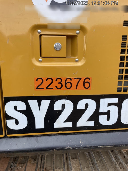 2022 SANY SY225C