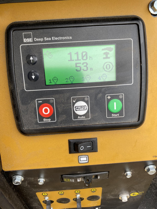 2022 Allmand NLV3GR (4) LED Light Fixture 350W, 23' Vertical Mast, 3kW Prime, Towable, Deep Sea L401, Leveling Jacks, Yanmar T4F 5.8hp