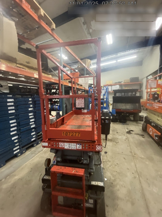 2020 Skyjack SJIII-3219 Solid NM Tires, Half height spring hinged entry gate, Dual Beacons, 800W Inverter