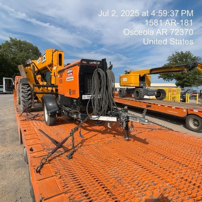 2023 Lincoln Electric LE400 Kubota V1505, Trlr, Cable Rack, Light Kit, ES Decals, T3